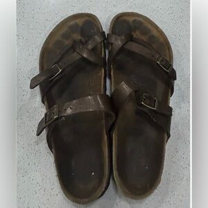Birkenstock Mayari Toe-Loop Comfort Sandal Mocha Size 40 EUR L9 M7
